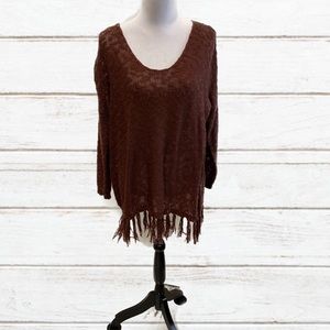 CECICO Sweater with tassels